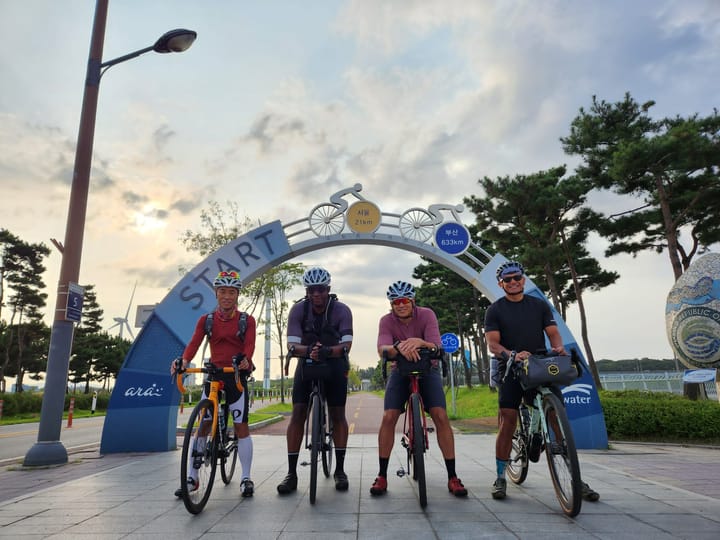 Seoul to Busan Cross Country Ride - OCT 2023