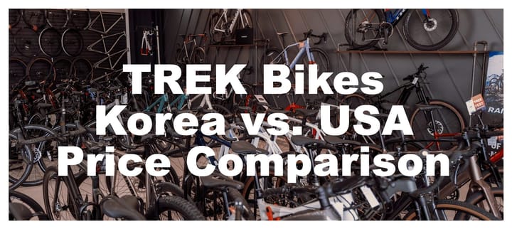Trek Bikes: Korea vs. USA Price Comparison — March 2026